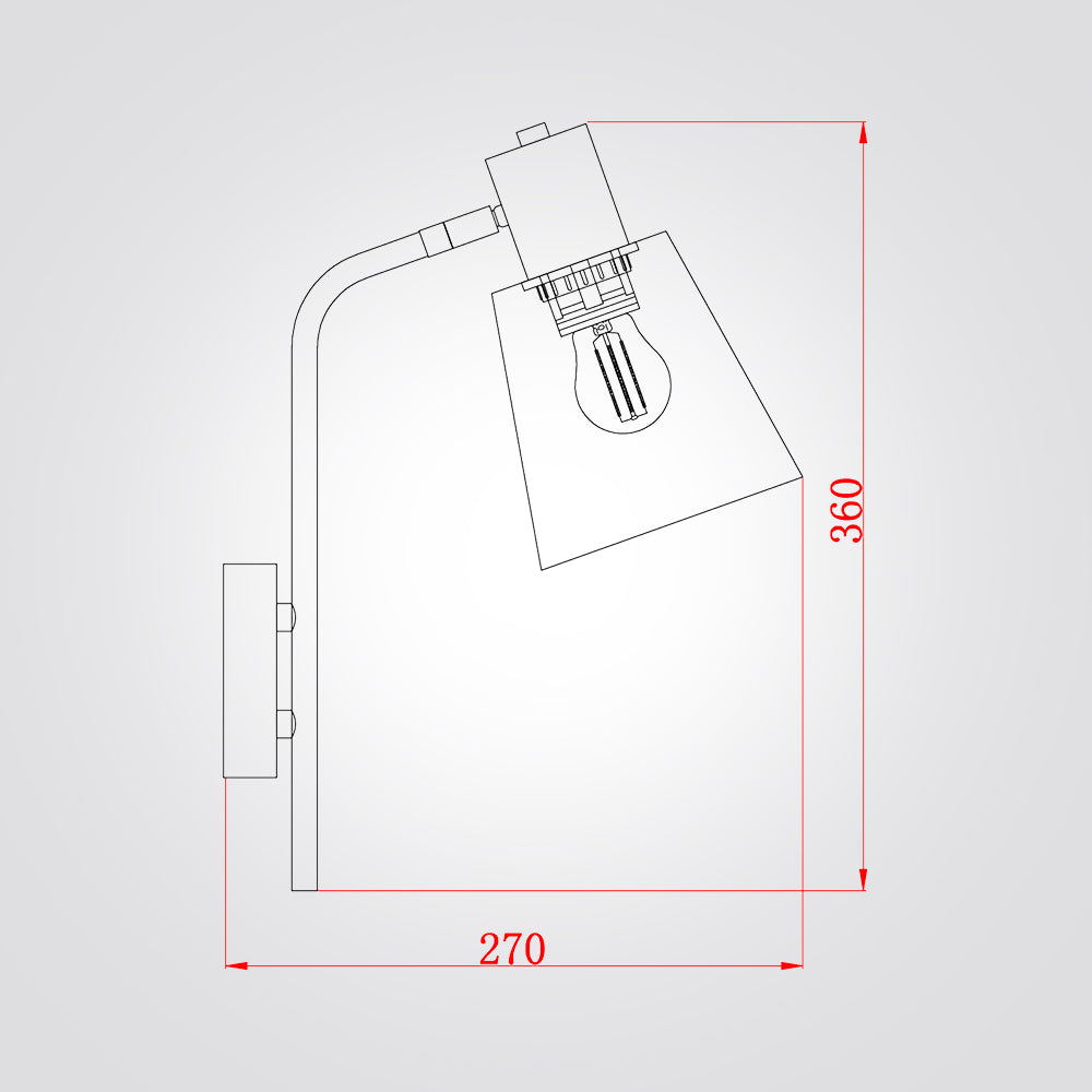מנורת קיר סיוויק| דגם C