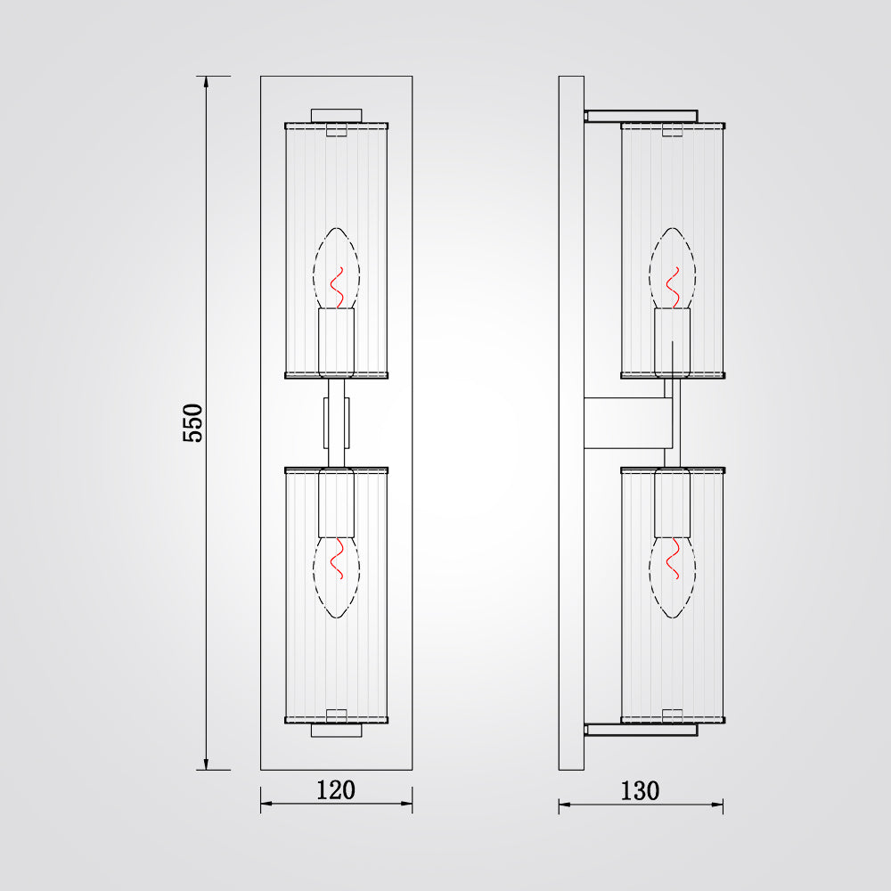 מנורת קיר כריסטיאן פליז דגם| C