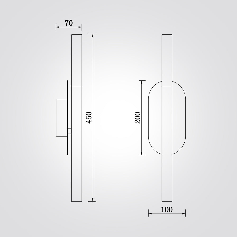 מנורת קיר אהוד פליז דגם| B