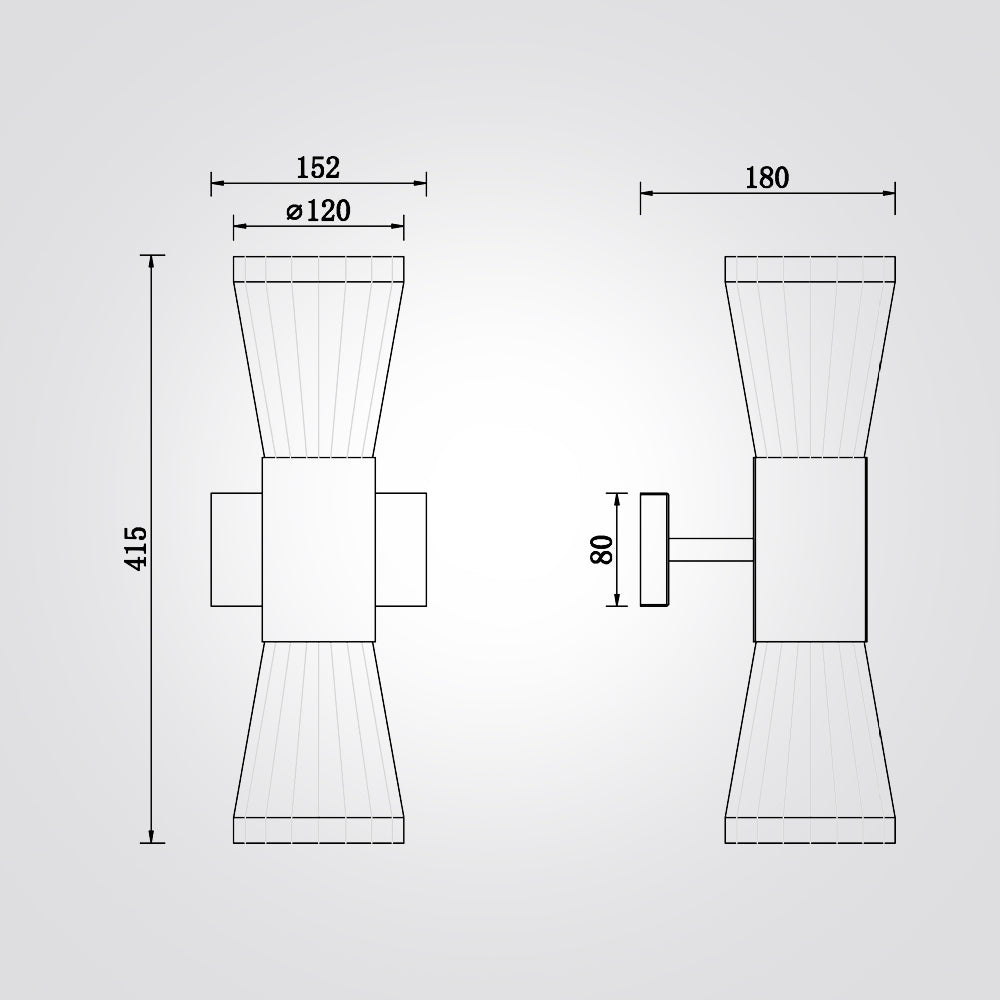 מנורת קיר ביל | דגם B