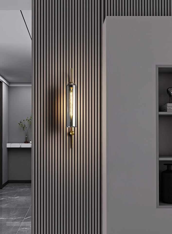 מנורת קיר שמש פליז דגם| C