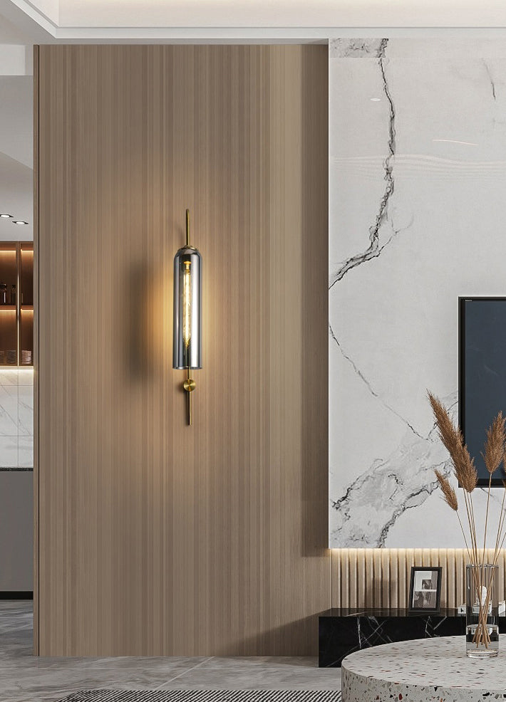 מנורת קיר שמש פליז דגם| C