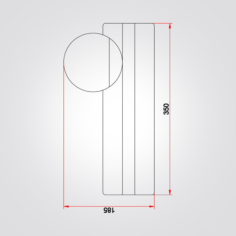 מנורת קיר לאונס עץ לד| דגם B