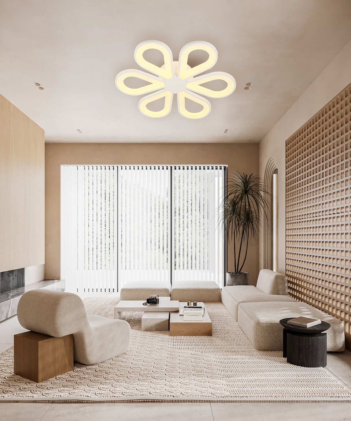 צמוד תקרה עמי לד שישייה| Φ60| 96 W