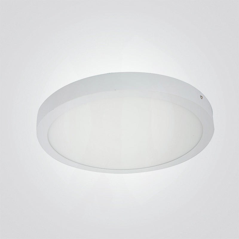 פאנל לד עגול צמוד תקרה Φ30| Φ40| Φ50| Φ60 ס"מ| לבן