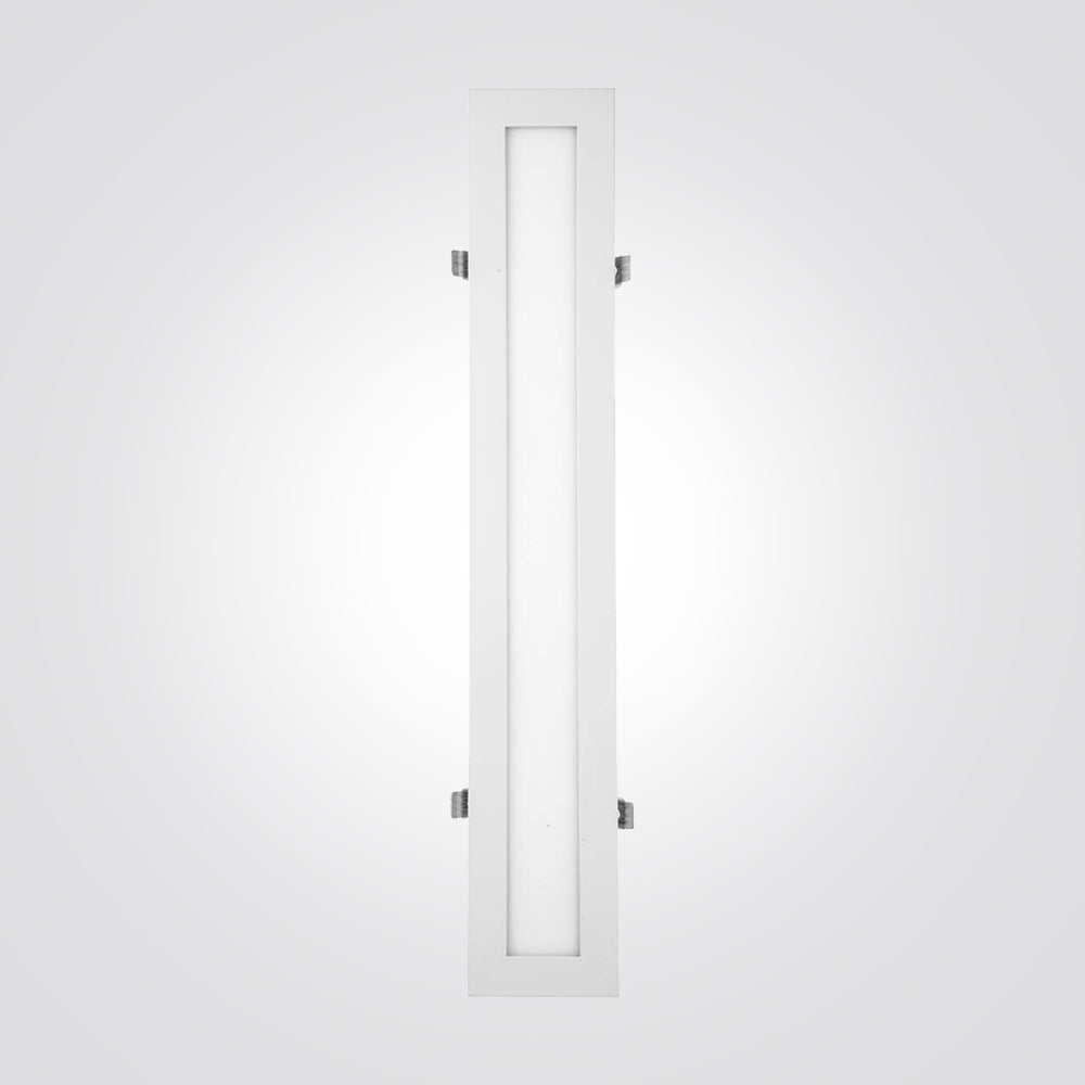 פאנל לד מלבני שקוע צר 10X30| 10X60| 10X90| 10X120 ס"מ