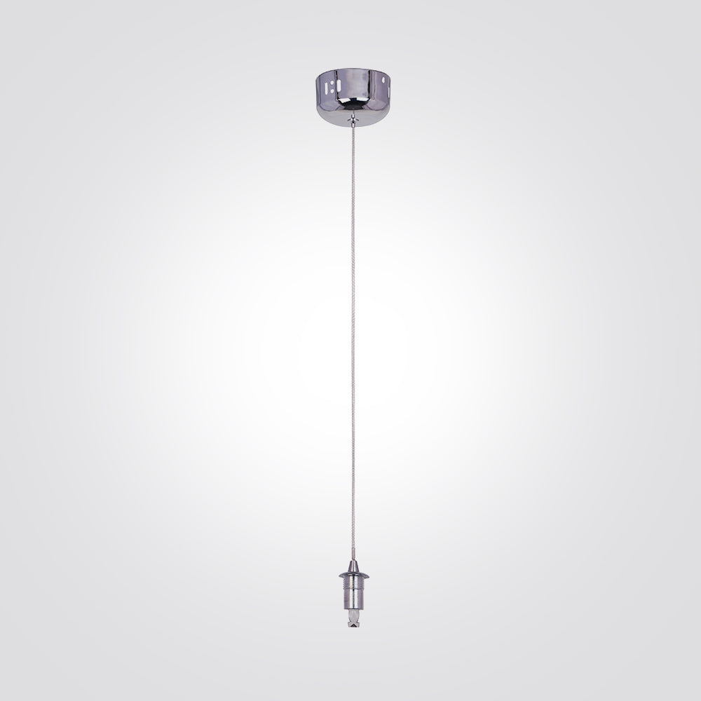 בסיס תאורה תלייה עגול ללא אהיל מתאים לבית נורה G9