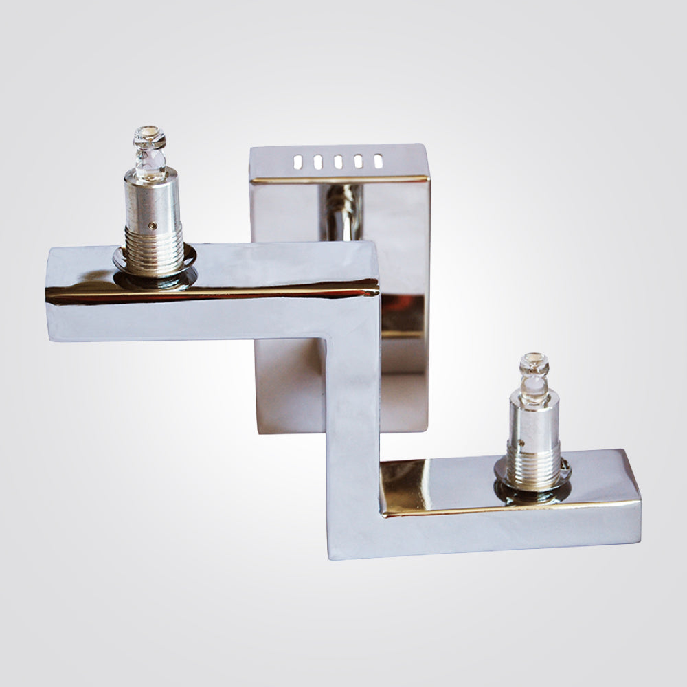 בסיס תאורה צמוד קיר ללא אהיל מתאים לבית נורה G9