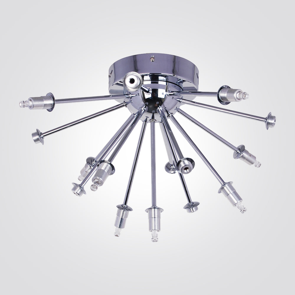 בסיס תאורה צמוד שמינייה ללא אהיל מתאים לבית נורה G9