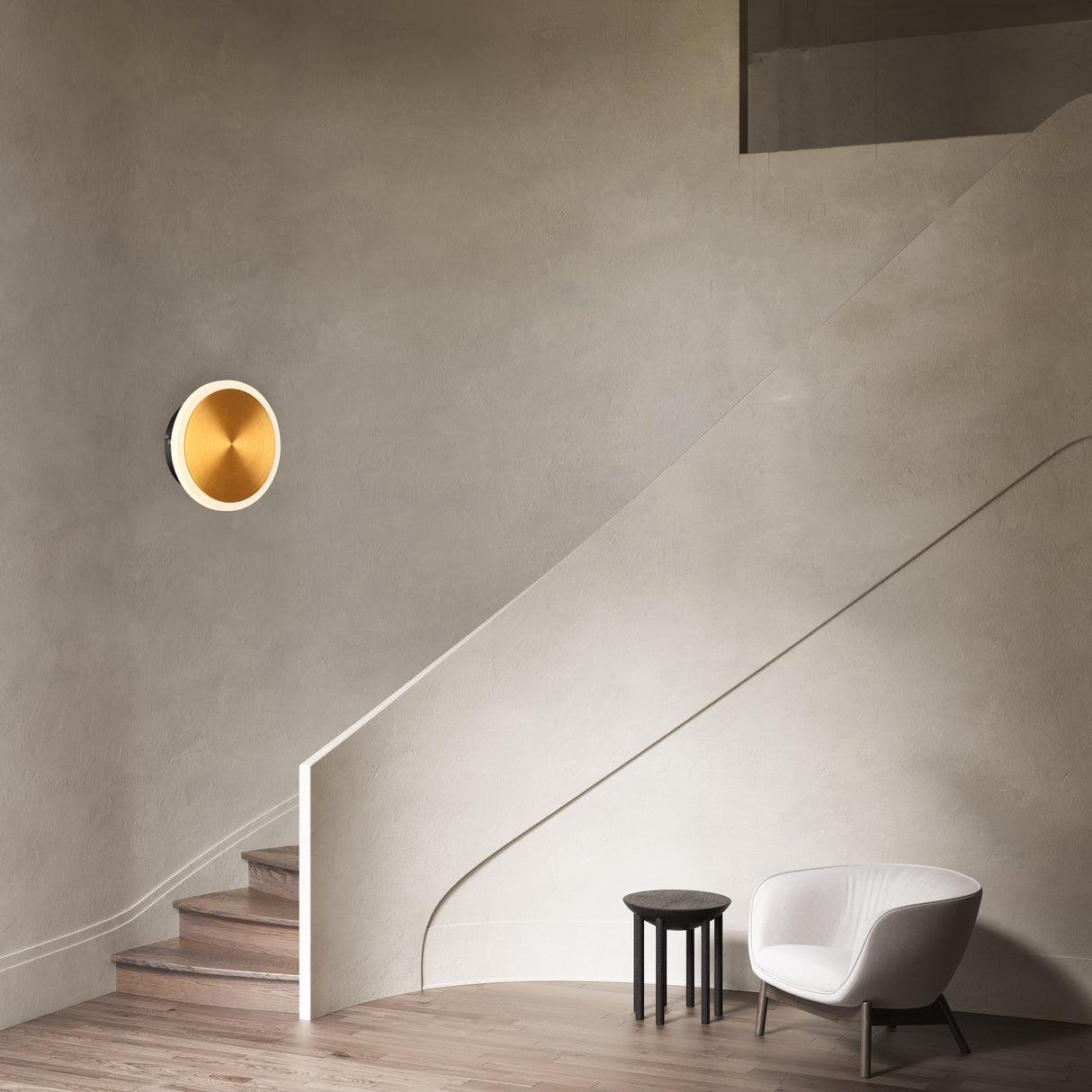 מנורת קיר אונה| זהב