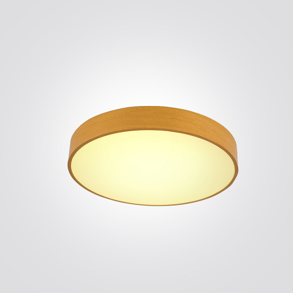 צמוד תקרה גדי לד| צבע עץ| Φ30| Φ38| Φ58| Φ78|Φ100| CCT