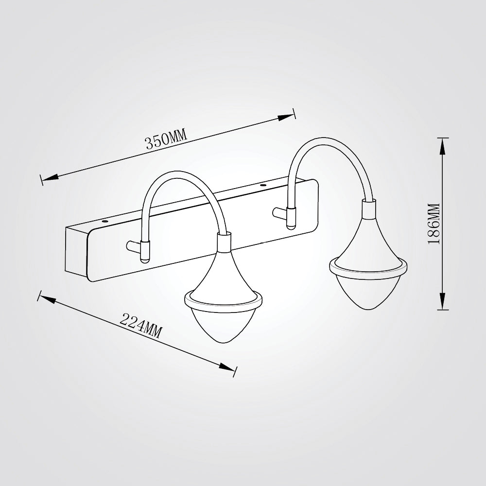 מנורת קיר אלינוי לד