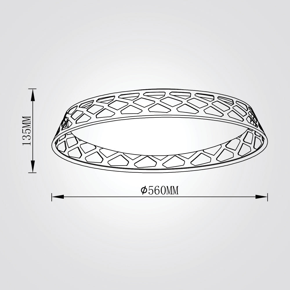 צמוד תקרה נימאר לד| Ф56| 56W