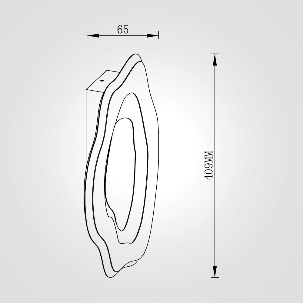 מנורת קיר אגם