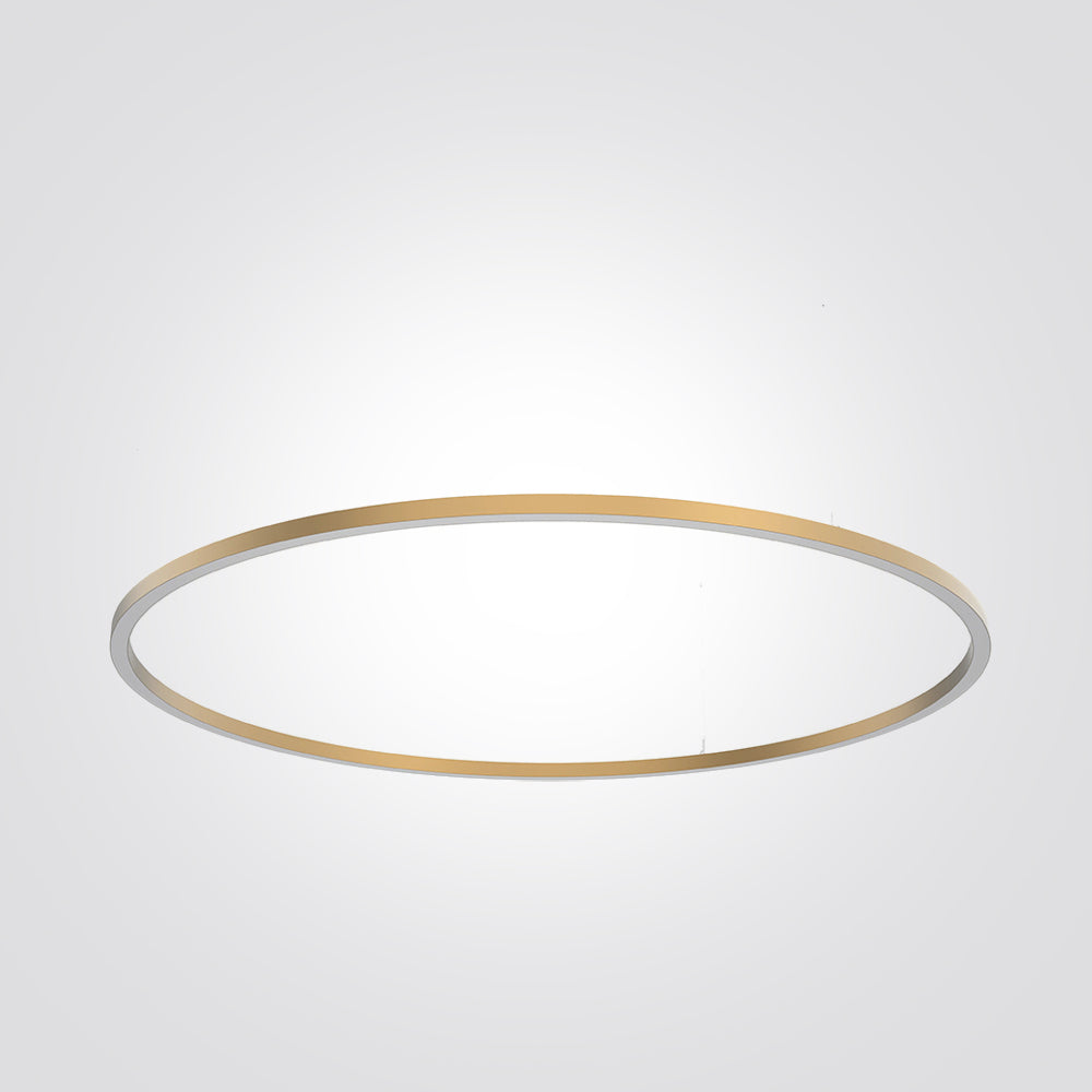 פרופיל תאורה עגול שחור|פליז