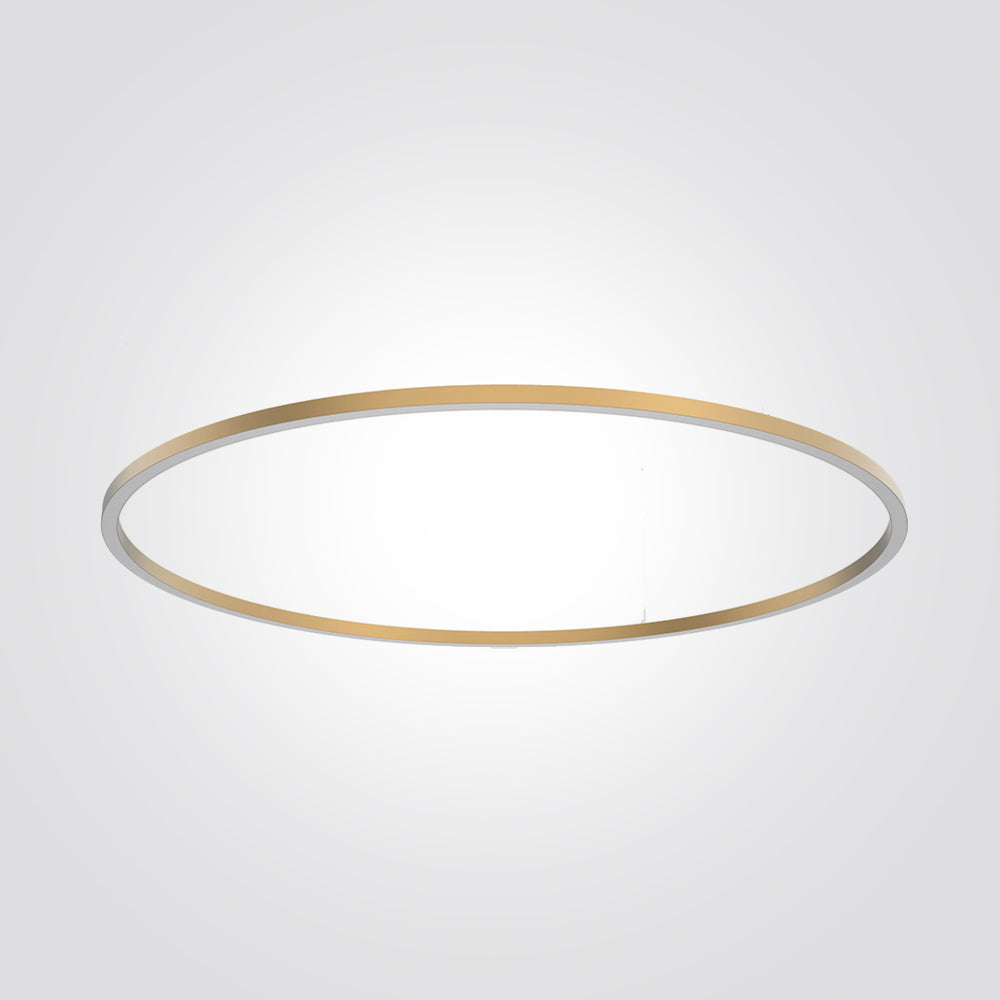 פרופיל תאורה עגול שחור|פליז