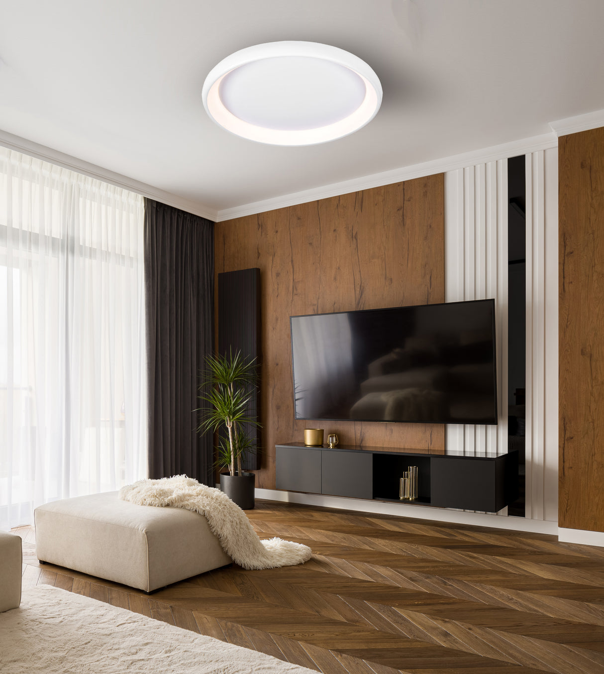 צמוד תקרה תרזה לד| לבן| Φ30|Φ40 |Φ60| Φ80| Φ100| CCT