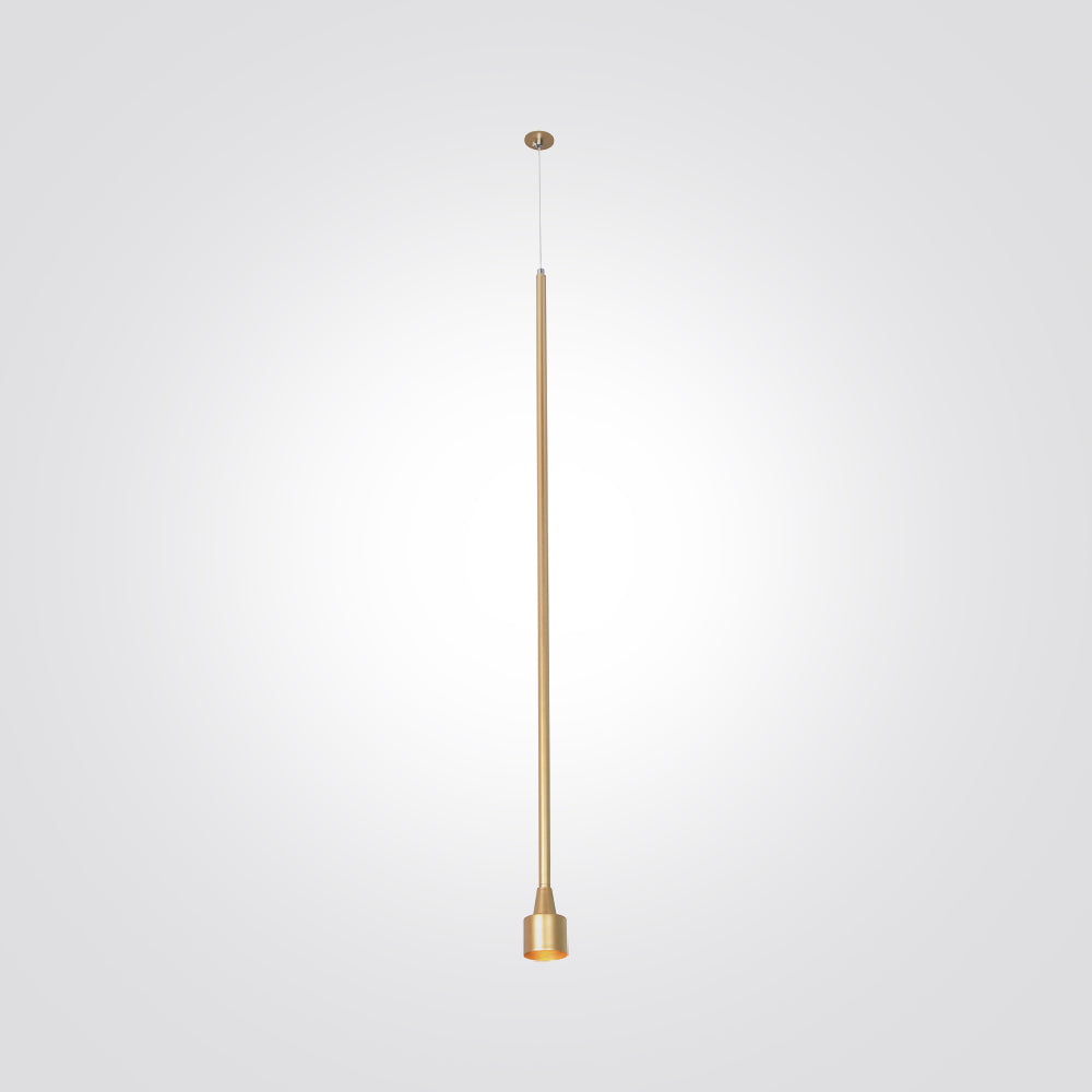 מנורת תליה צילינדר אוריאן GU10| זהב