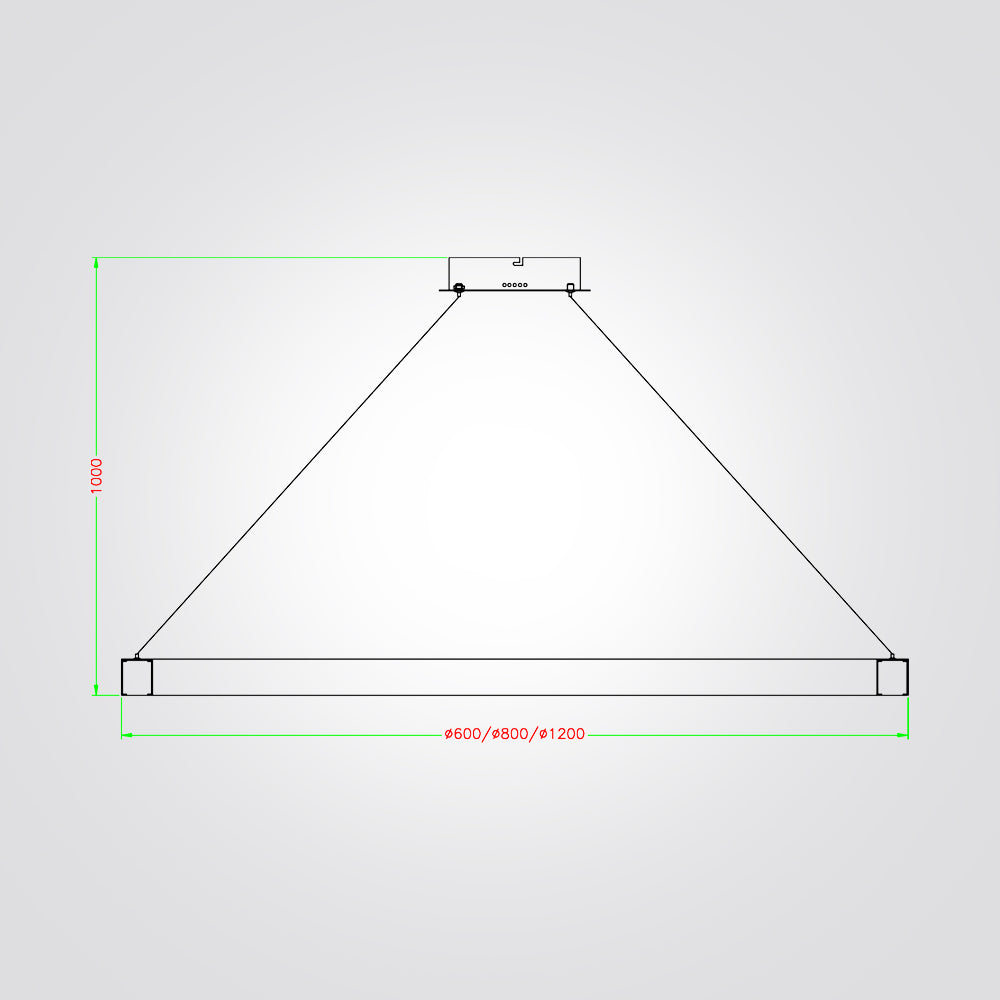 מנורת תליה גפן לד| זהב| Φ60| Φ80| Φ120