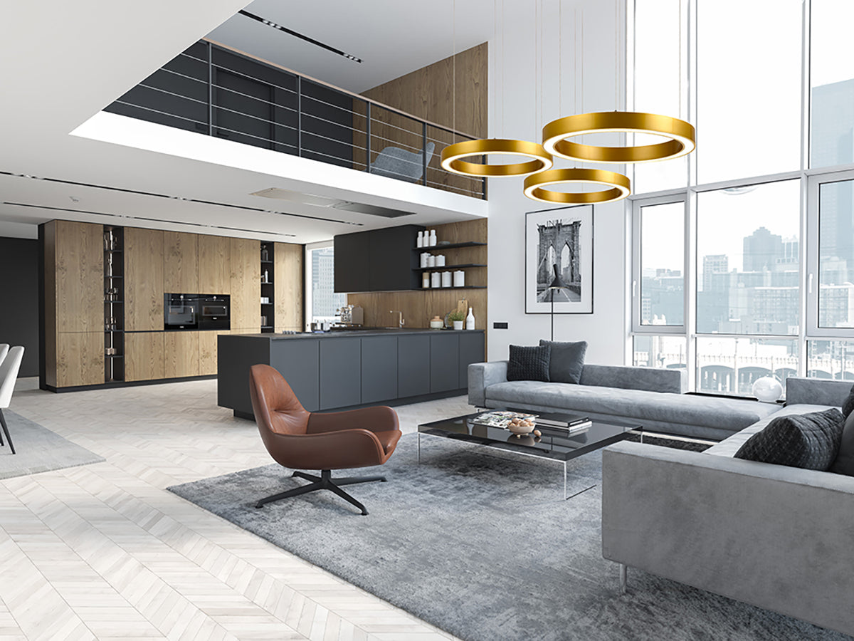 מנורת תליה גפן לד| זהב| Φ60| Φ80| Φ120