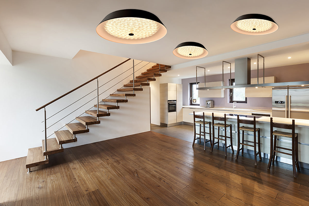 צמוד תקרה סנאן לד| Φ50| שחור