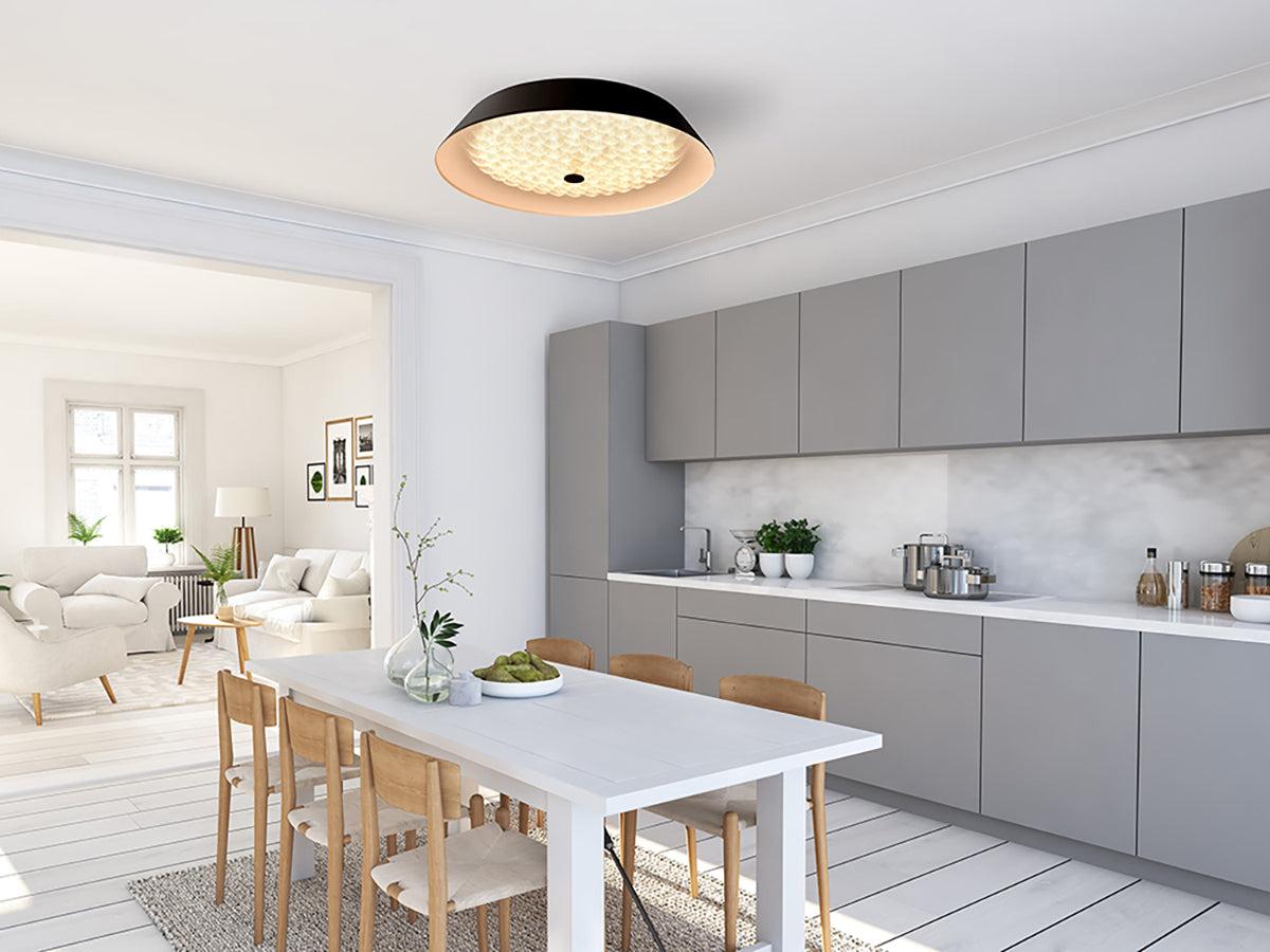 צמוד תקרה סנאן לד| Φ50| שחור