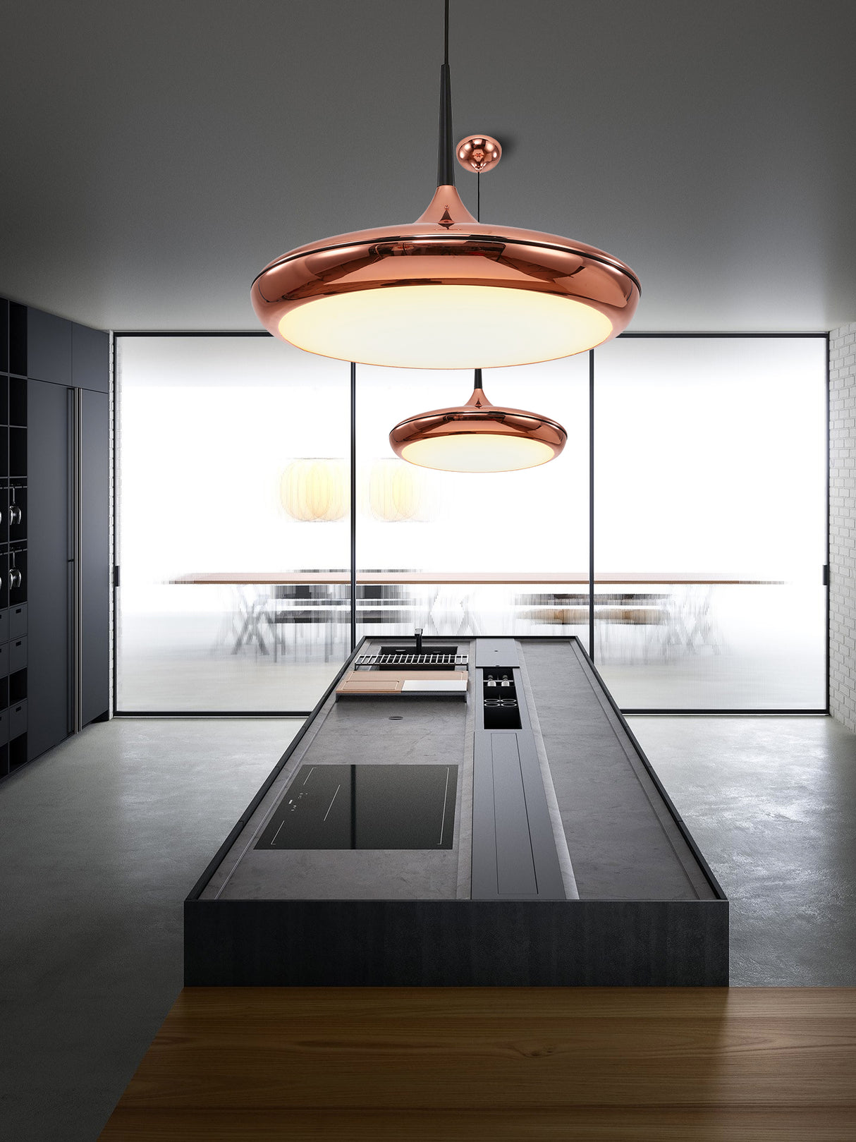 מנורת תלייה לד סול קוטר Φ20|Φ30| Φ40|Φ50