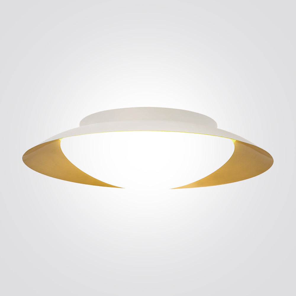 צמוד תקרה מרם לד| לבן+ פליז| Φ35| Φ45|Φ55