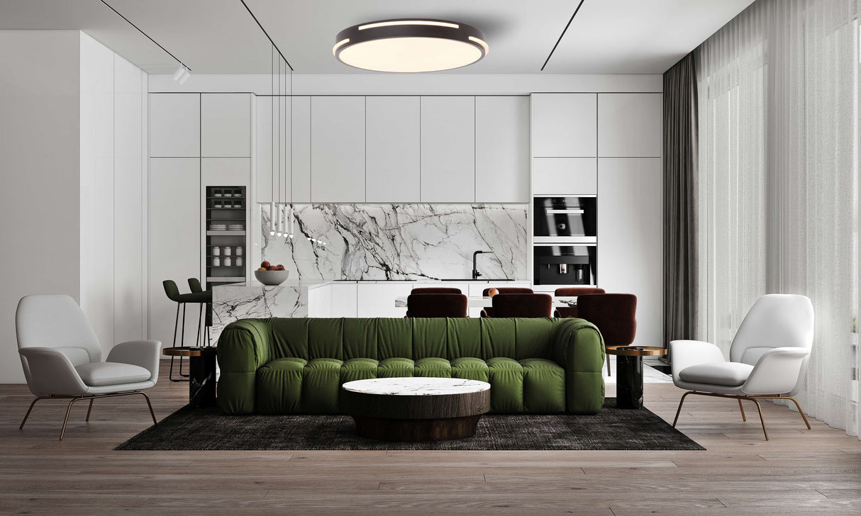 צמוד תקרה לון לד| שחור| Φ40| Φ60| Φ80