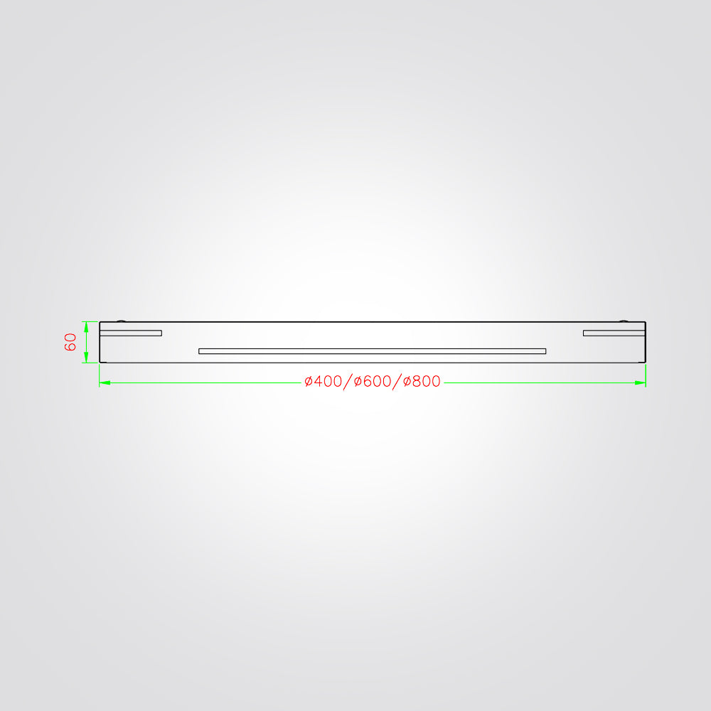 צמוד תקרה לון לד| פליז| Φ40| Φ60| Φ80