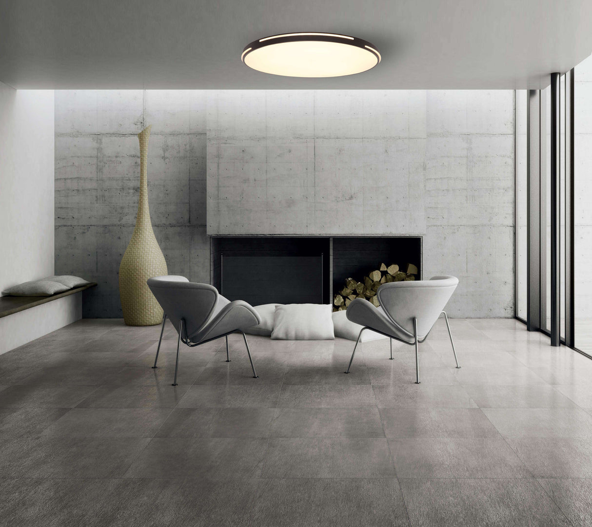 צמוד תקרה לון לד| שחור| Φ40| Φ60| Φ80