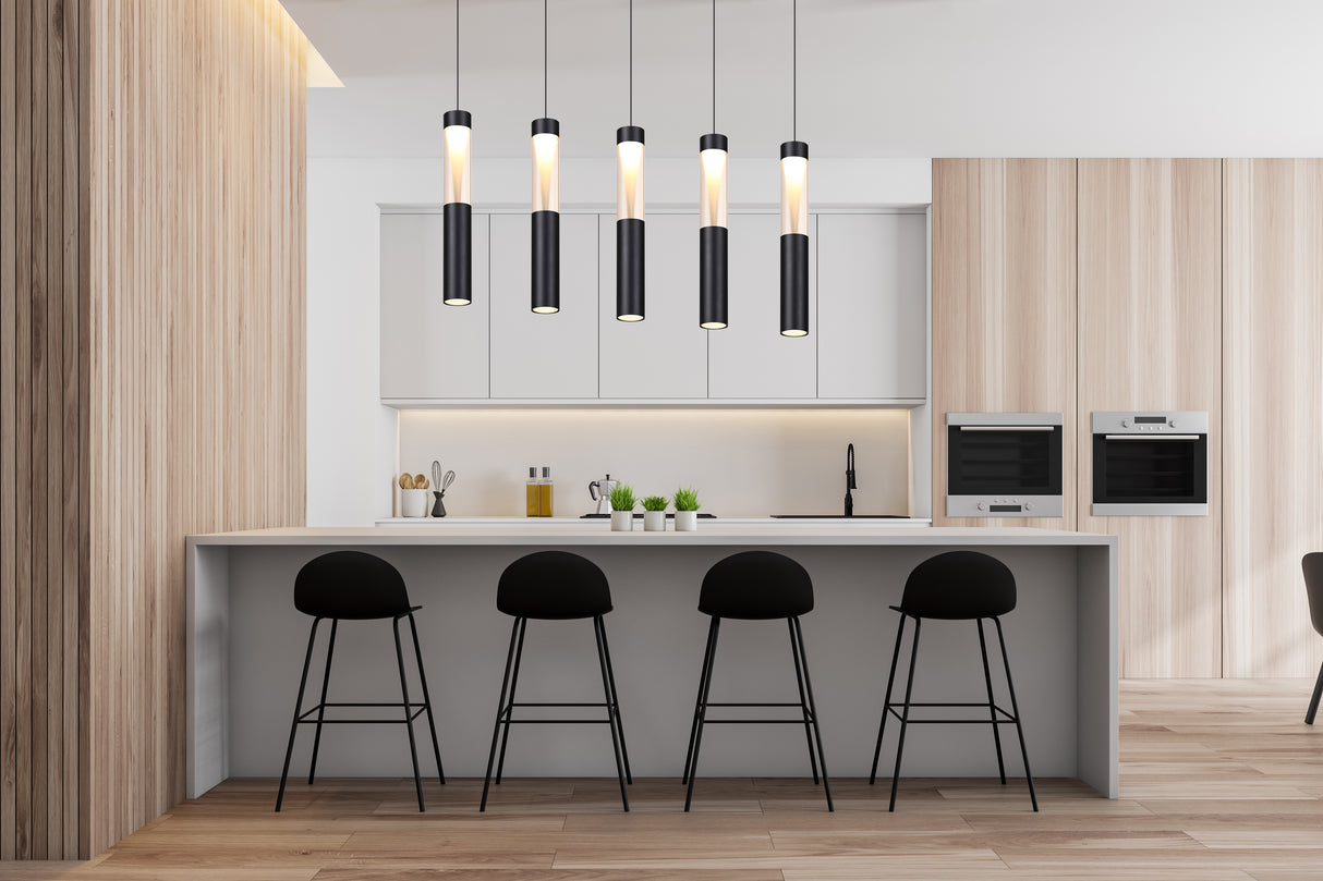 מנורת תליה רנא חמישיה| שחור