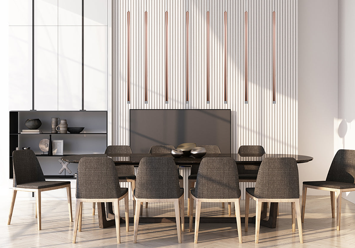 מנורה תליה צילינדר שאדי 30|60|90 ס"מ| לבן|שחור| כרום|זהב