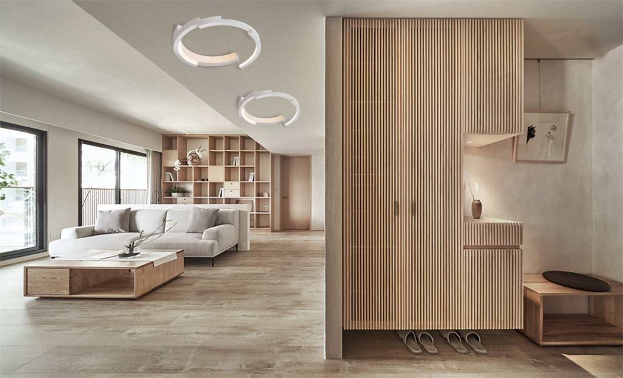 צמוד תקרה סאפי לד| לבן | Φ50| Φ80