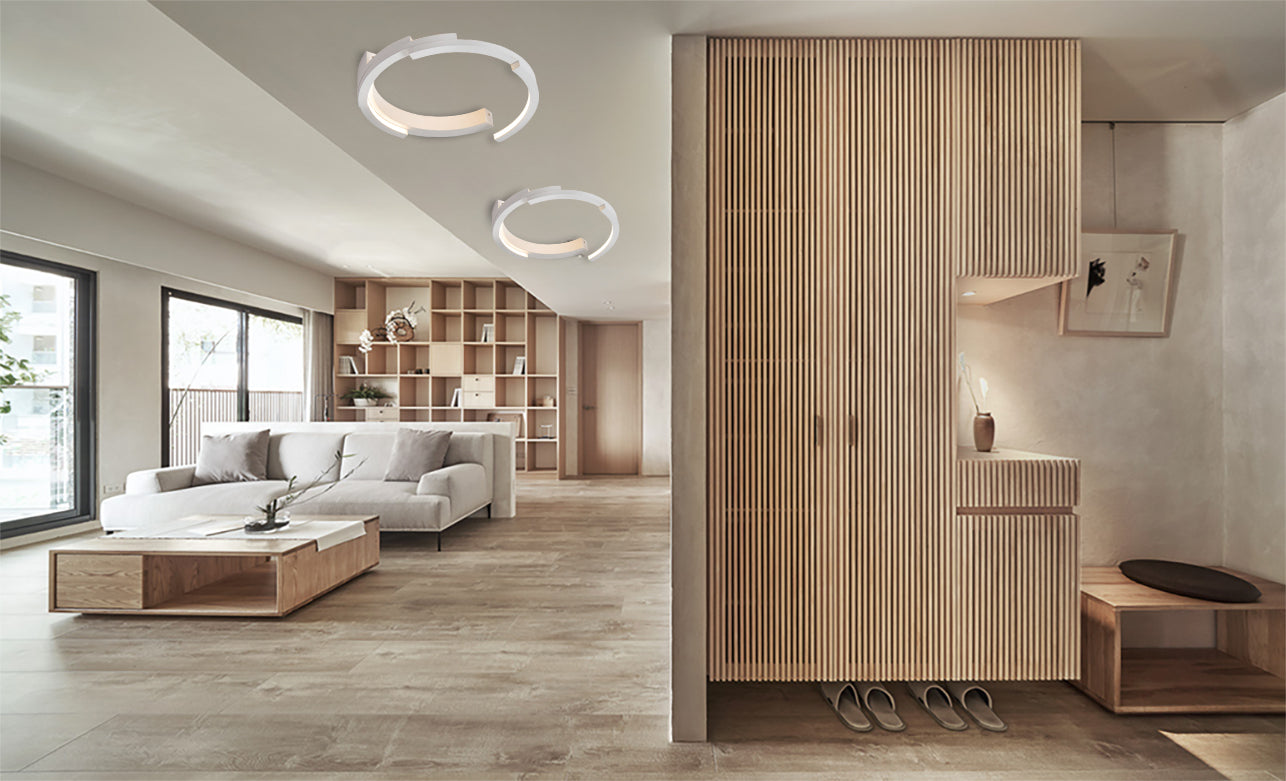 צמוד תקרה סאפי לד| לבן | Φ50| Φ80