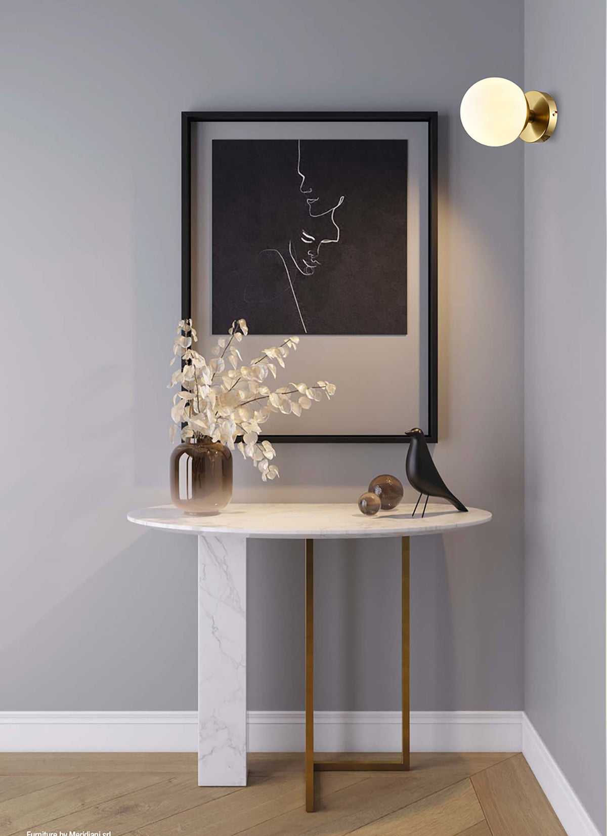 צמוד תקרה סשה| פליז