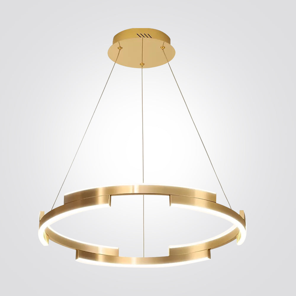 מנורת תליה גולדה לד| זהב| Φ40| Φ60| Φ80