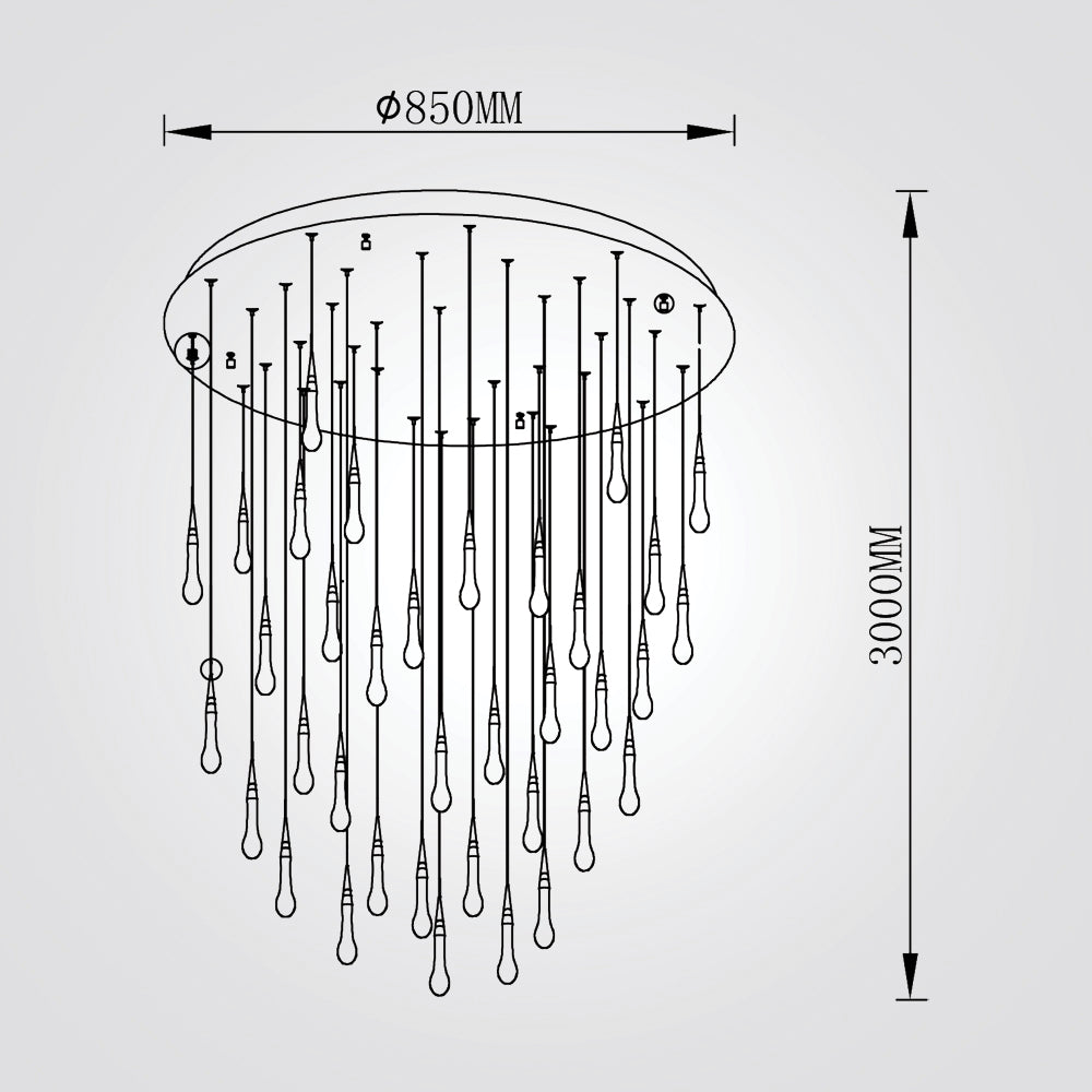 מנורת תליה מודרני אנדלוס