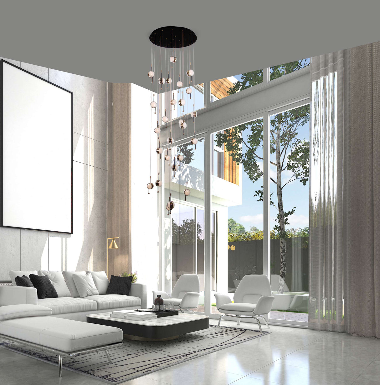 מנורת תליה ונציה נורת לד