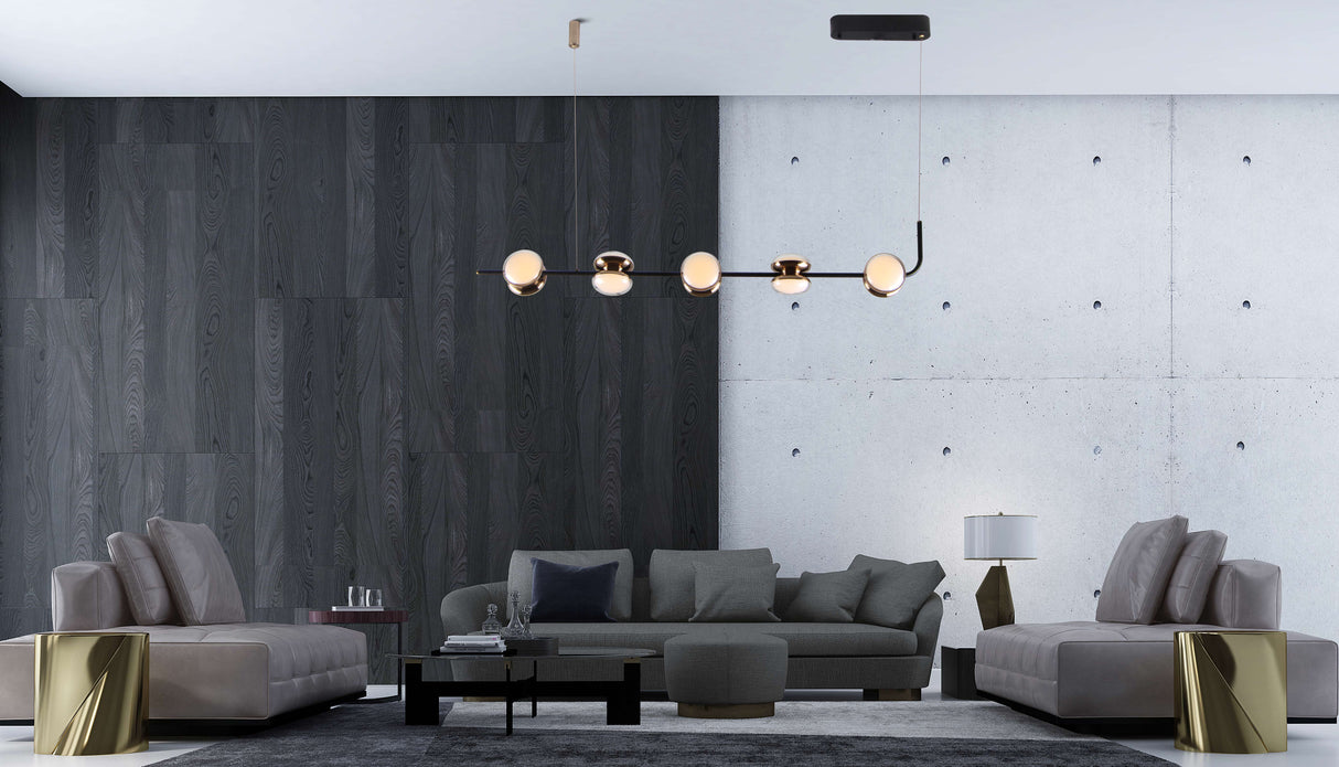 מנורת תליה האיטי 45W שחור