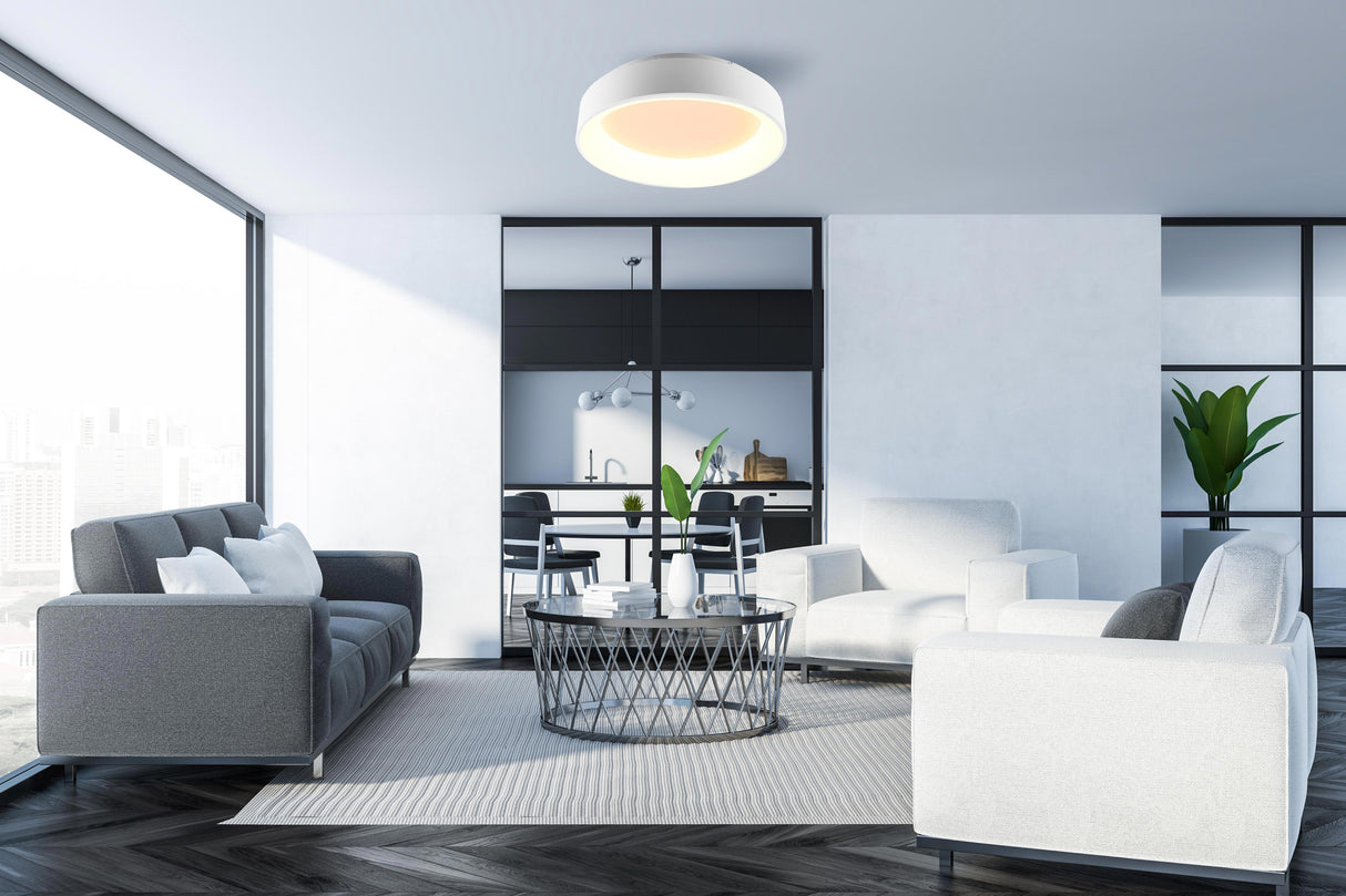 צמוד תקרה ג'וליה לד| לבן| Φ45| Φ60| CCT