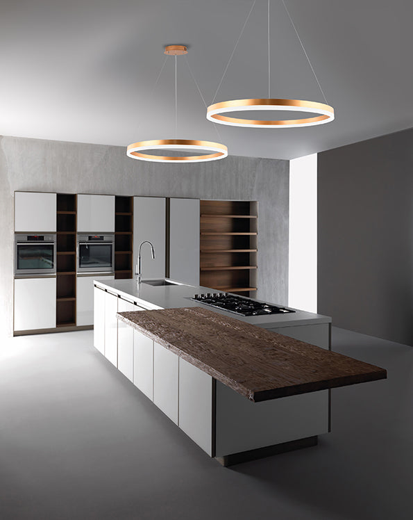 מנורת תליה דוריה לד| זהב| Φ40| Φ60| Φ80