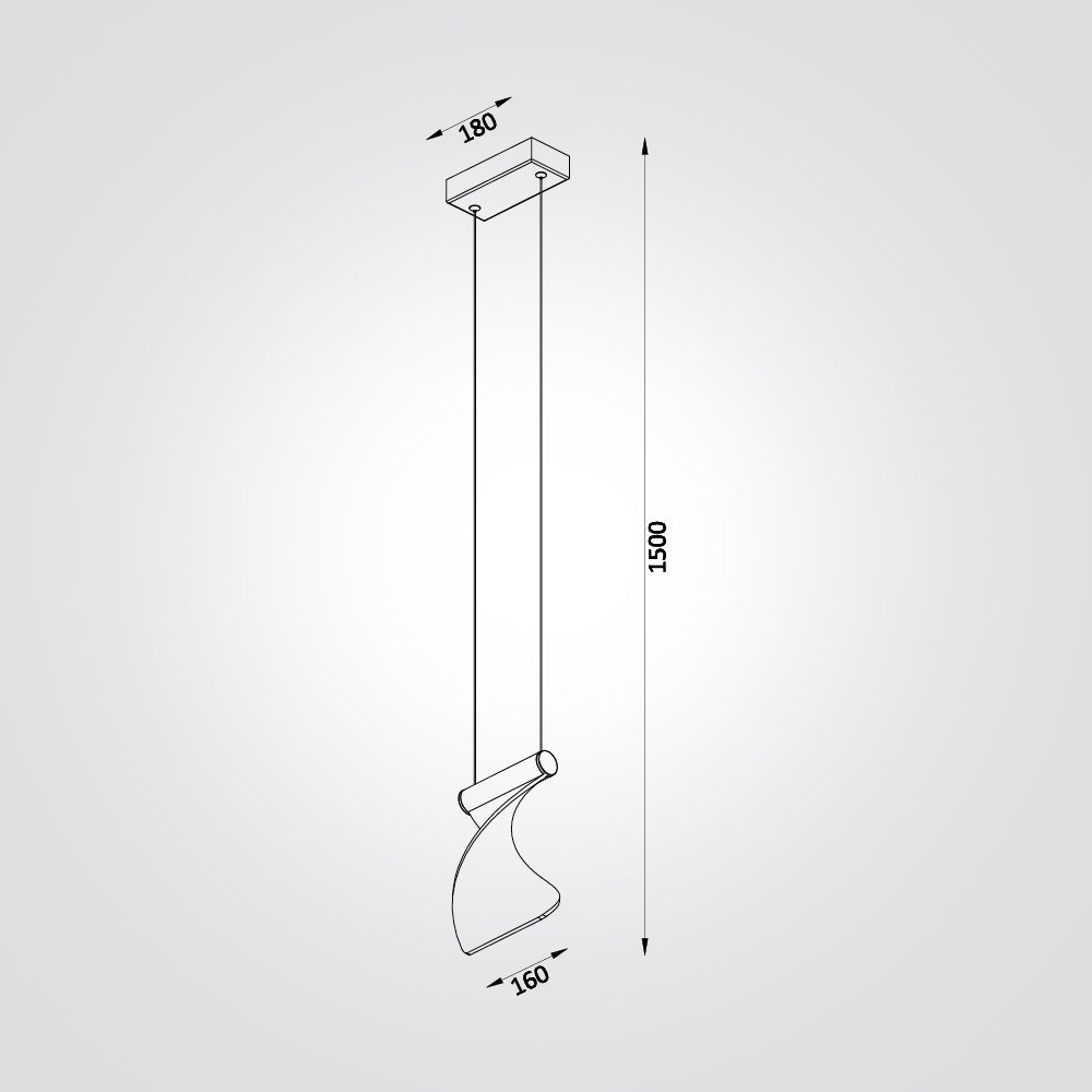 מנורת תליה תמאר לד| בודד