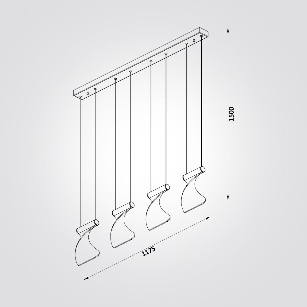 מנורת תליה תמאר לד| רביעיה