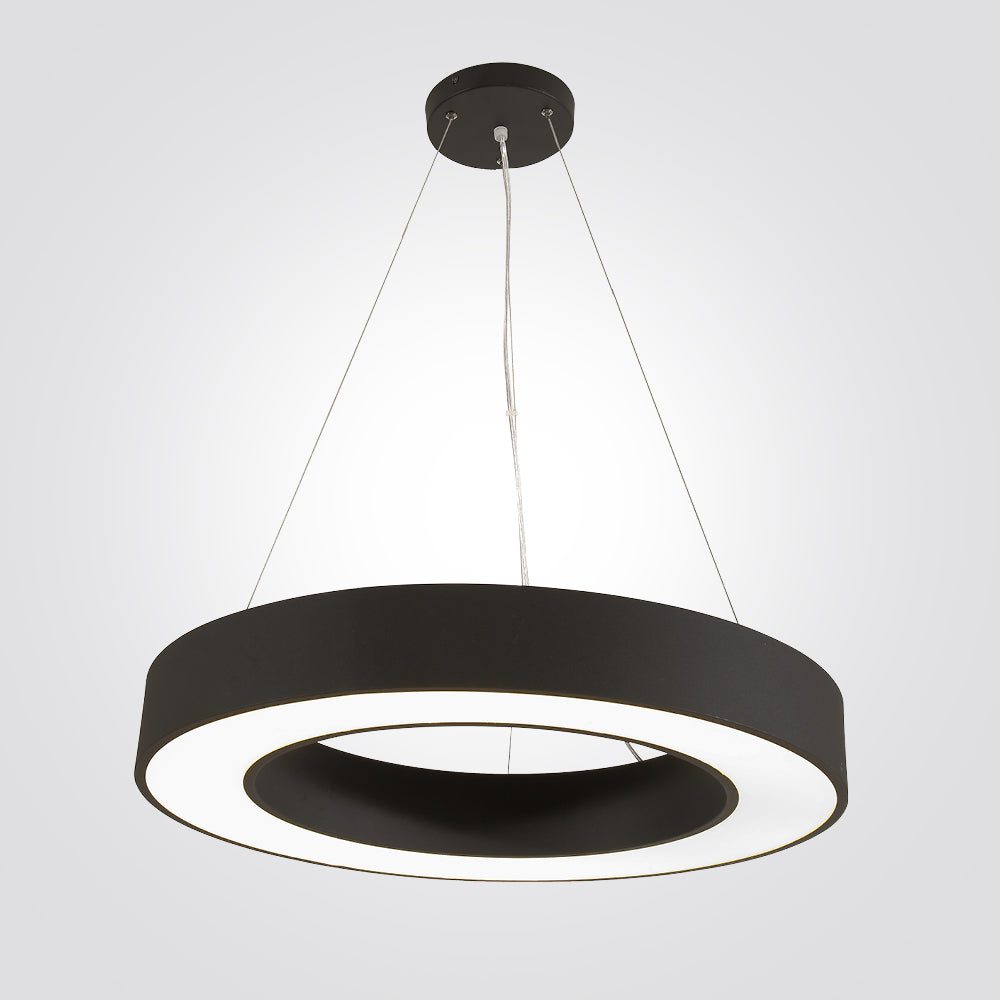 מנורת תלייה סירקל לד | Φ60| CCT| שחור