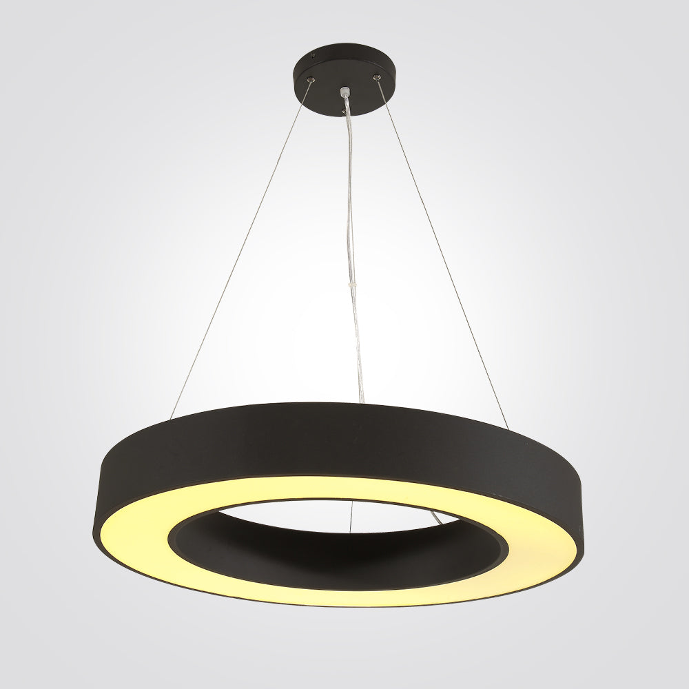 מנורת תלייה סירקל לד | Φ60| CCT| שחור