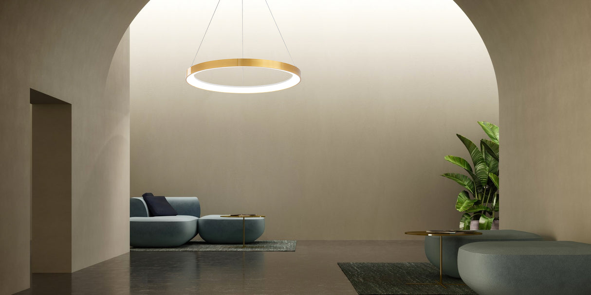 מנורת תלייה ורונה לד| פליז| Φ38| Φ58| Φ78| CCT