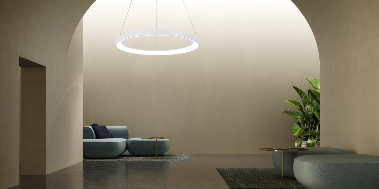 מנורת תלייה ורונה לד| לבן| Φ38| Φ58| Φ78| CCT