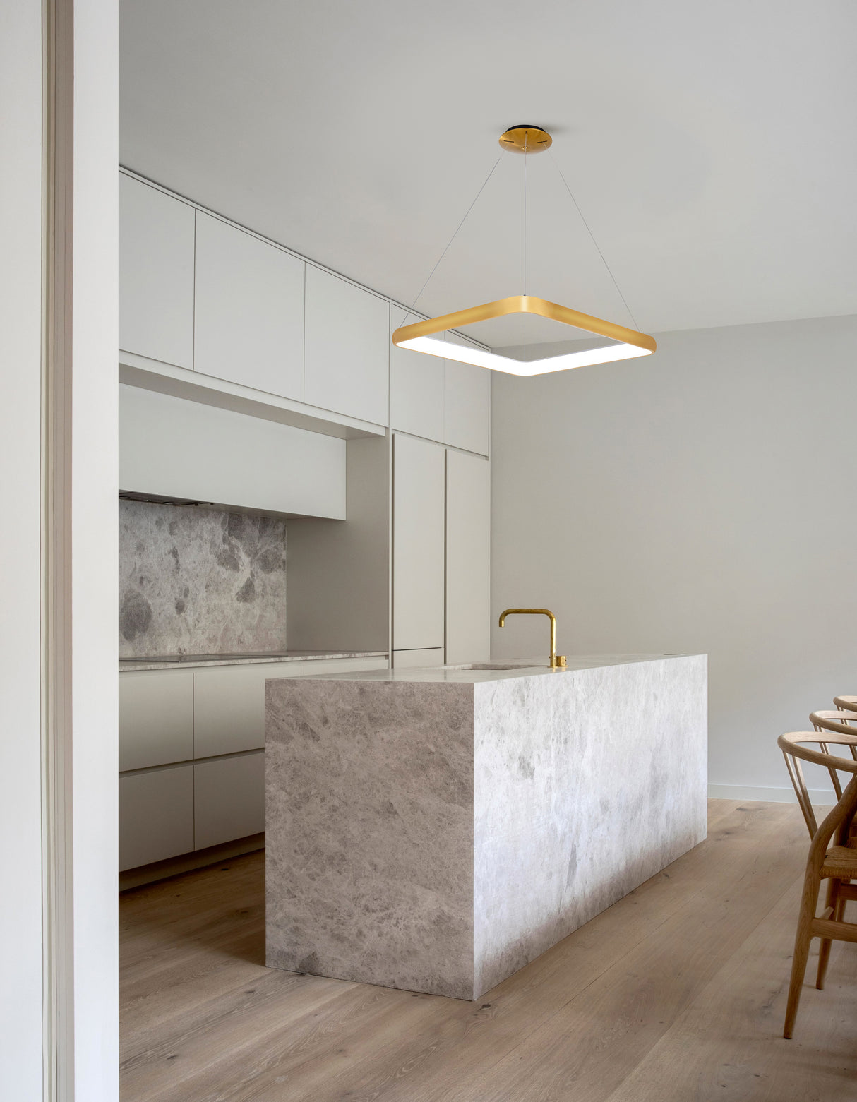 מנורת תליה פלרמו לד| פליז| CCT