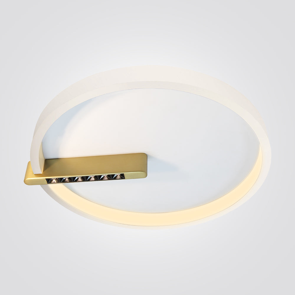 צמוד תקרה אורבינו לד| לבן+זהב| Φ40| Φ60| Φ80